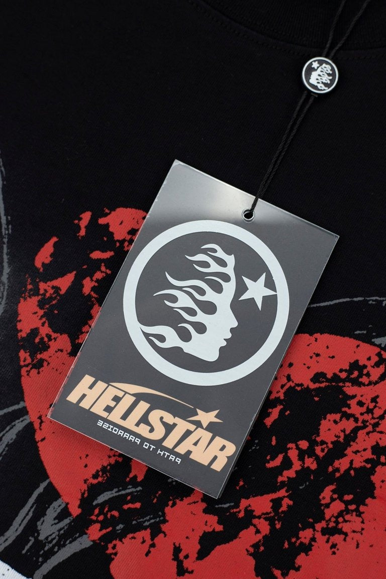 Hellstar Studios "I Love NY" Graphic Oversized T-Shirt - Black