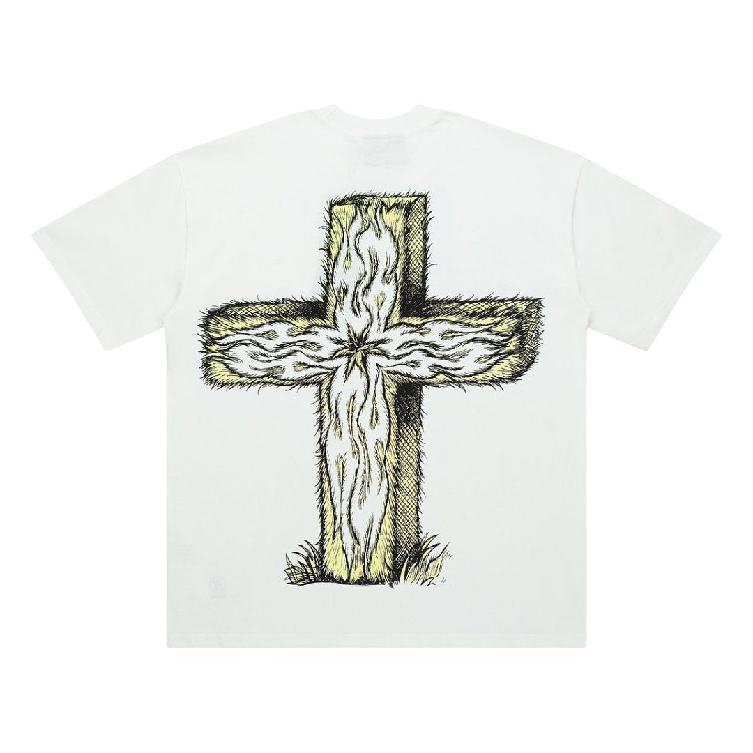 Hellstar Studios  Lamb Graphic Oversized Cotton T-Shirt