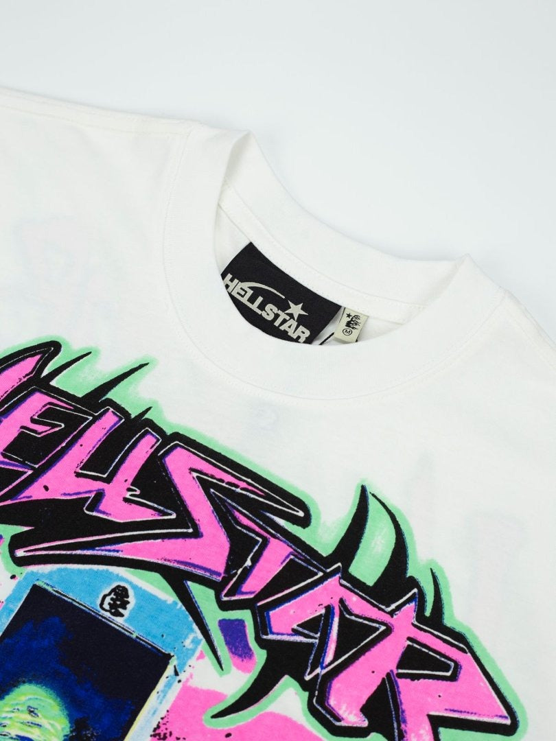 Hellstar Studios Records Graphic Cotton T-Shirt