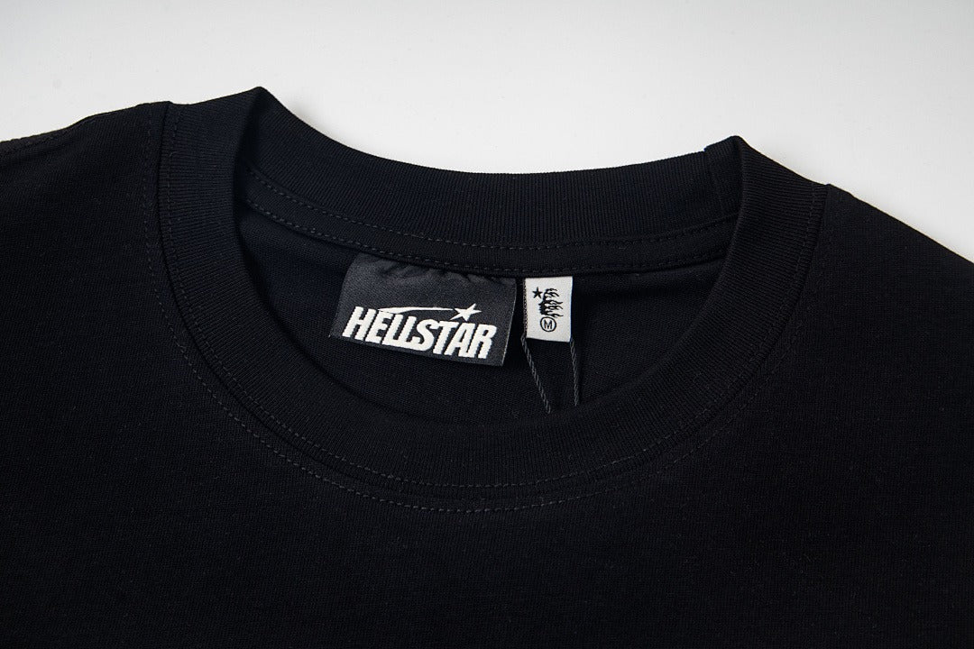 Hellstar Vintage Washed Face Graphic T-Shirt