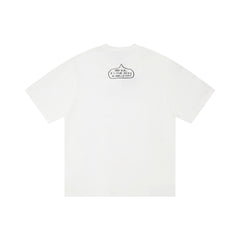 Hellstar Rhinestone & Graphic Short Sleeve T-Shirt (White)