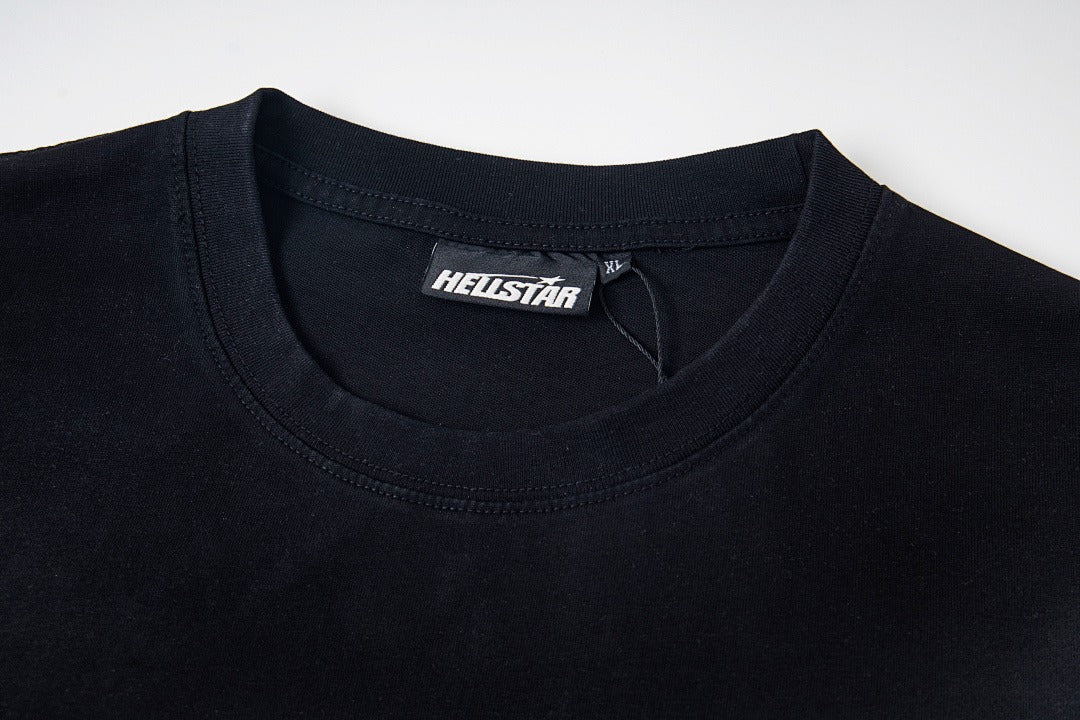 Hellstar HD Graphic Wash-Treated Short Sleeve T-Shirt