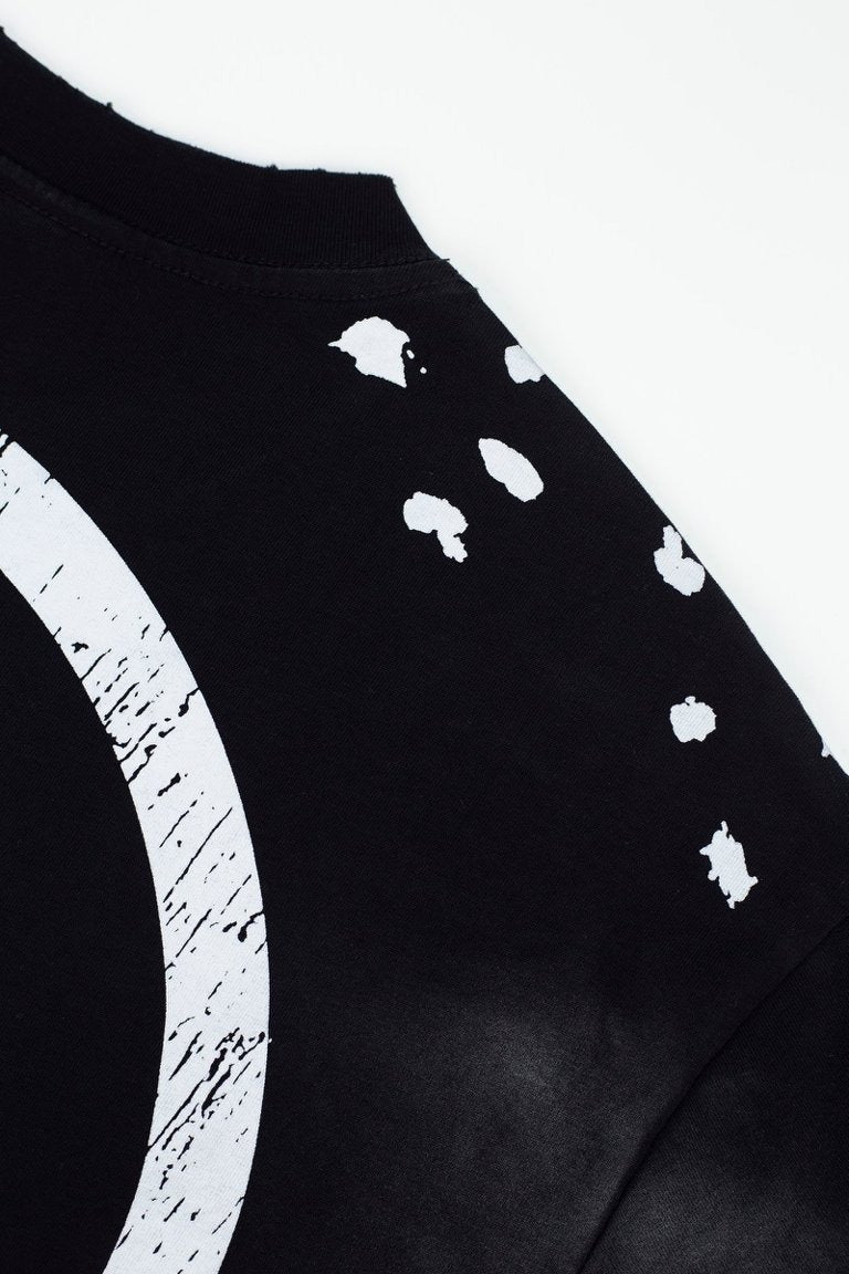 Hellstar Studios "I Love NY" Graphic Oversized T-Shirt - Black