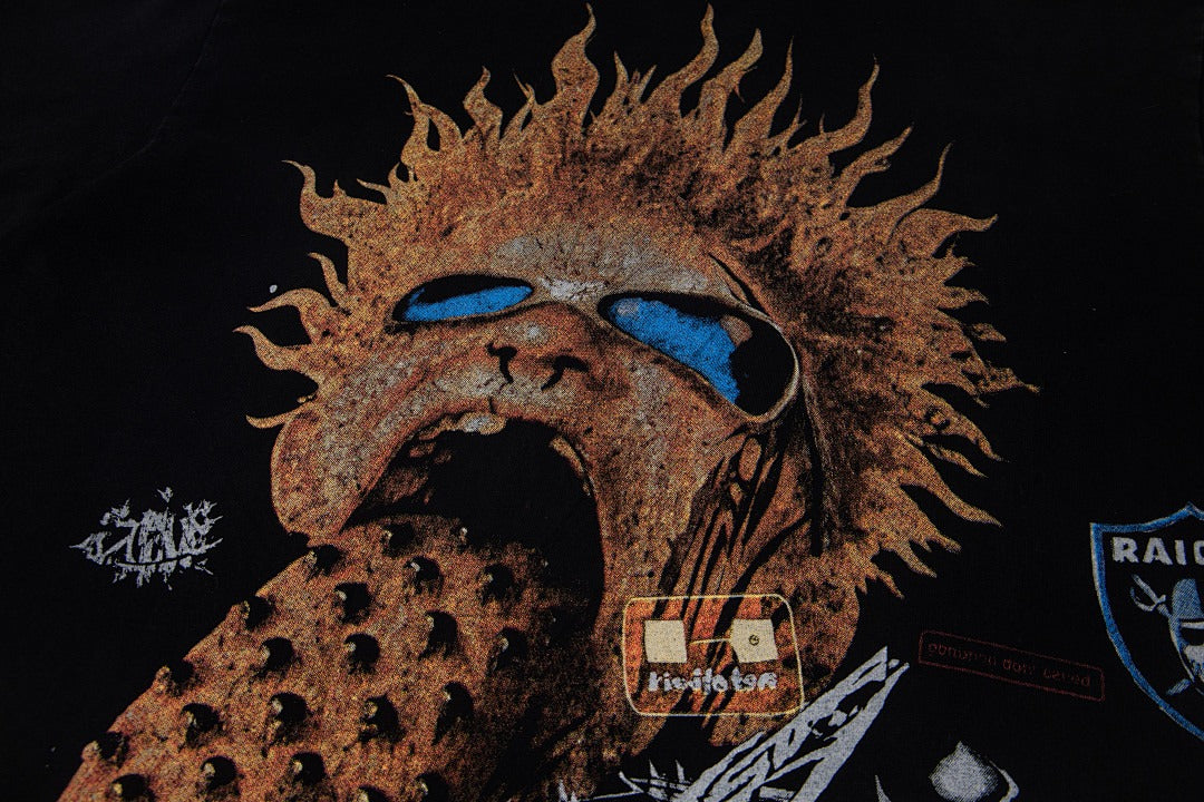 Hellstar Spiky Graphic Oversized T-Shirt in Black