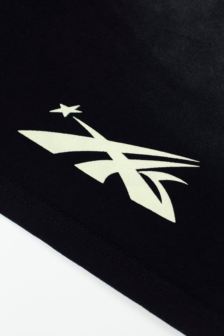 Hellstar Star Flame Face Graphic Oversized T-Shirt