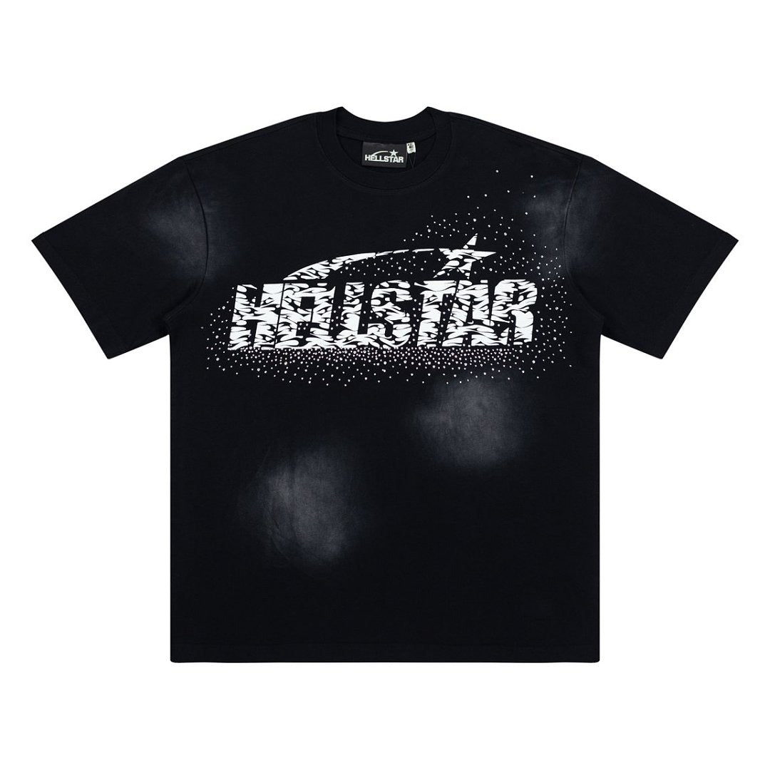 Hellstar Records Camo Graphic Cotton T-Shirt