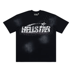 Hellstar Records Camo Graphic Cotton T-Shirt