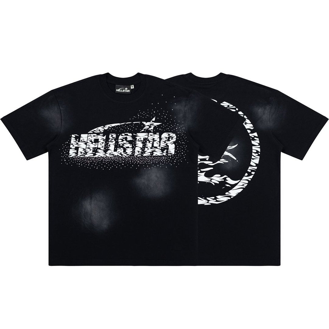 Hellstar Records Camo Graphic Cotton T-Shirt
