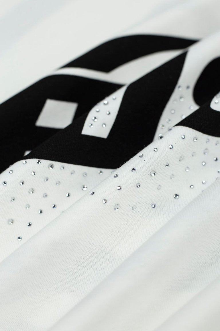 Hellstar Studios Large Logo Graphic Oversized Cotton T-Shirt - White