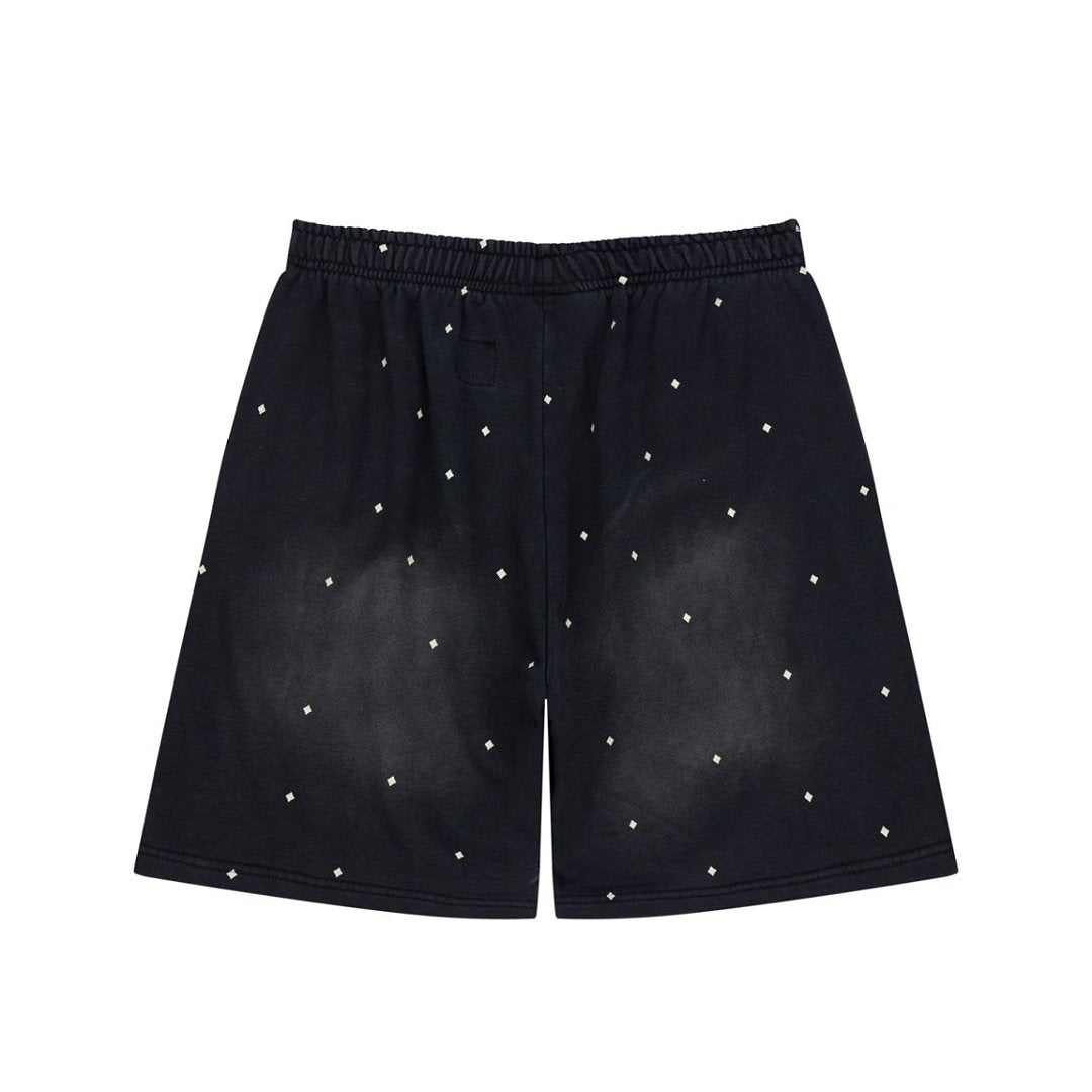 Hellstar Vintage Wash Star Graphic Sweatshorts