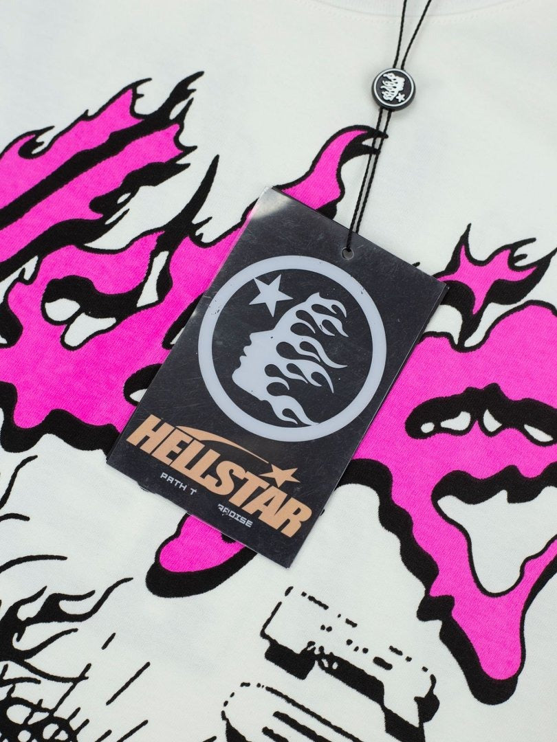 Hellstar Studios Sounds Graphic Oversized T-Shirt