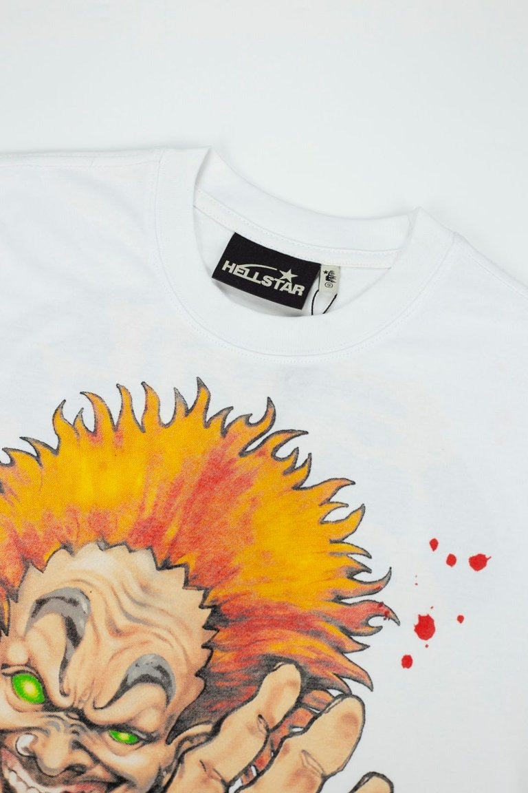 Hellstar Hand Eye Graphic Oversized T-Shirt - Off White