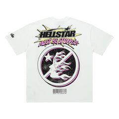 Hellstar Vintage Letter Graphic Oversized T-Shirt