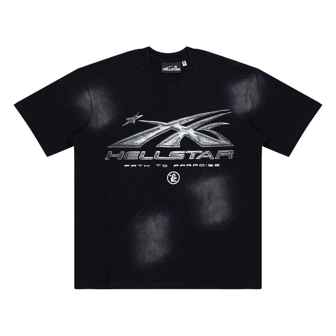 Hellstar Sports Graphic Logo Oversized Cotton T-Shirt