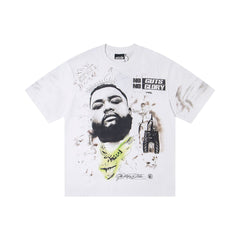 Hellstar Bearded Graphic Direct-to-Garment T-Shirt (White)