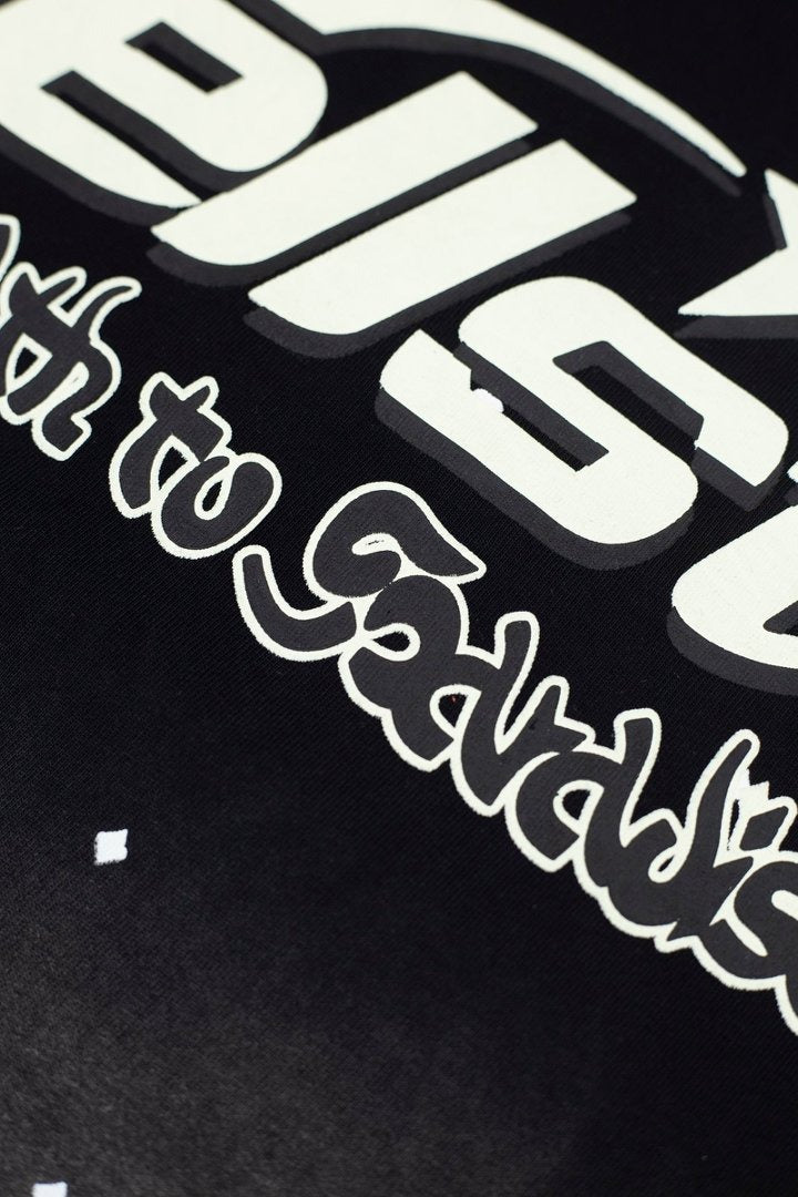 Hellstar Studios Large Logo Graphic Oversized T-Shirt - Black
