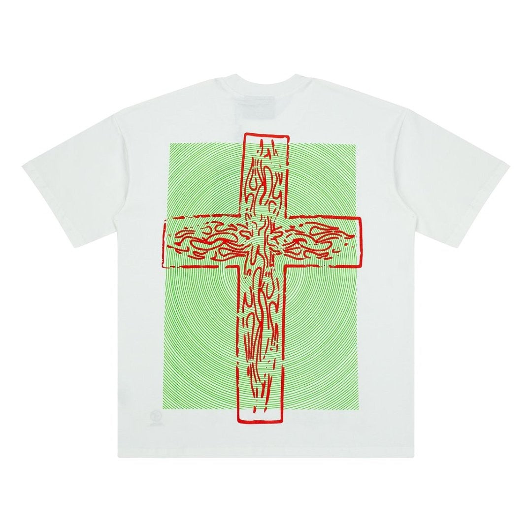 Hellstar Jesus Portrait Graphic Oversized T-Shirt