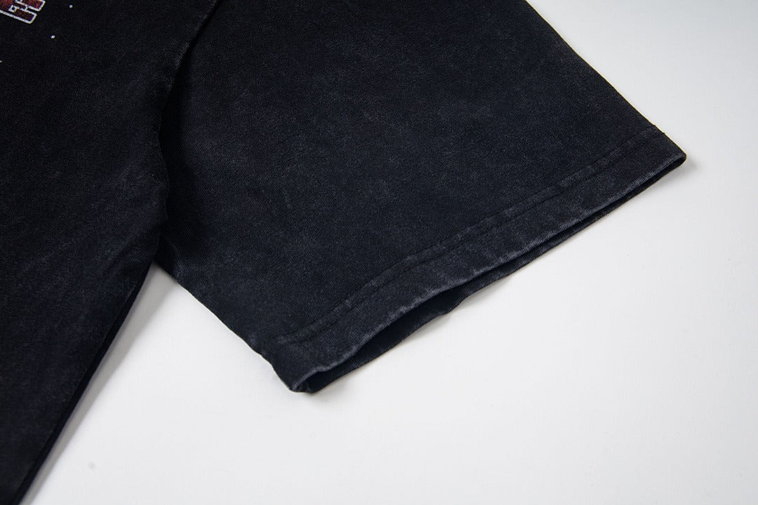 Hellstar Reversible Graphic T-Shirt (Washed Black)