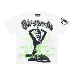 Hellstar Studios Yoga Graphic Oversized T-Shirt