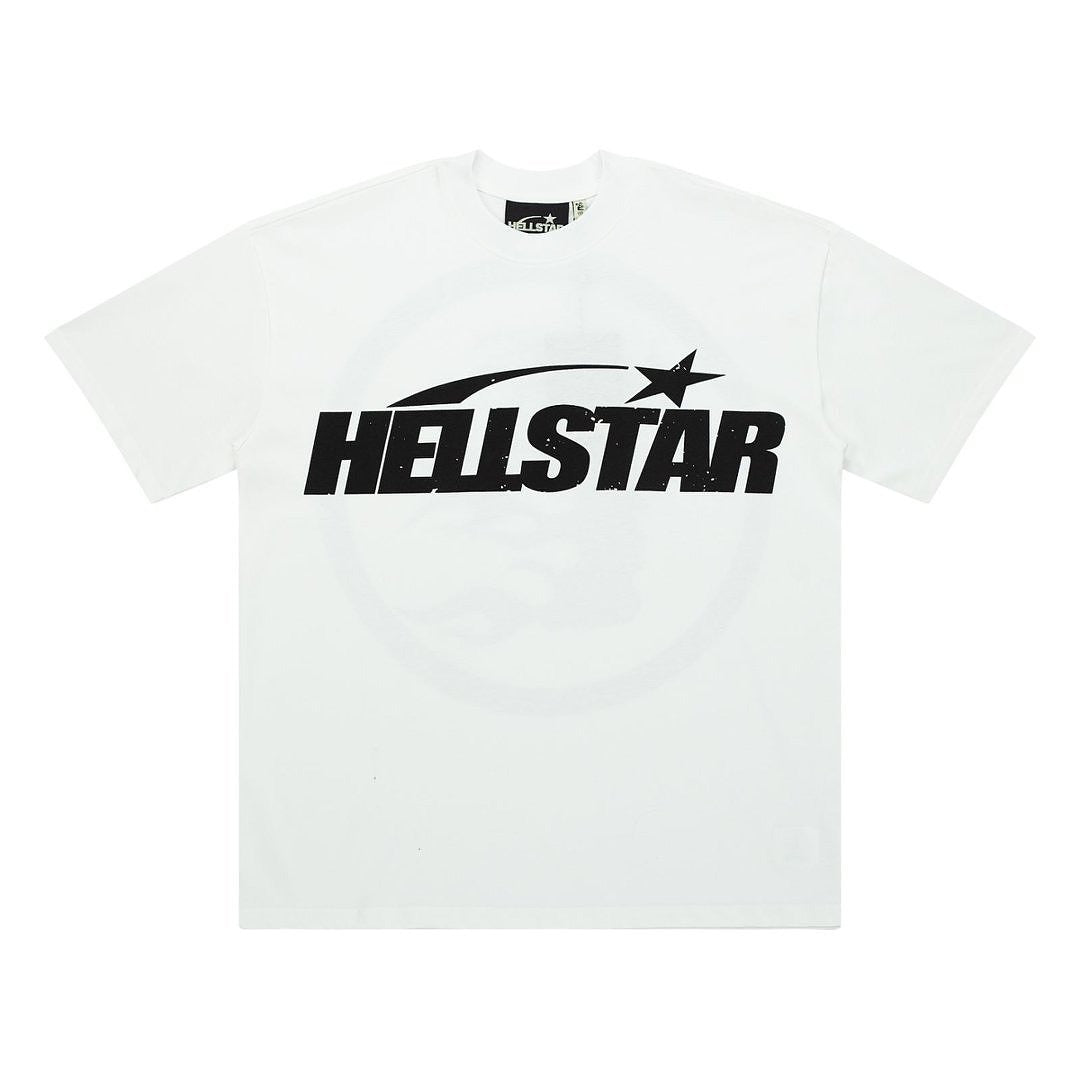 Hellstar Studios Oversized Classic Logo Graphic Cotton T-Shirt