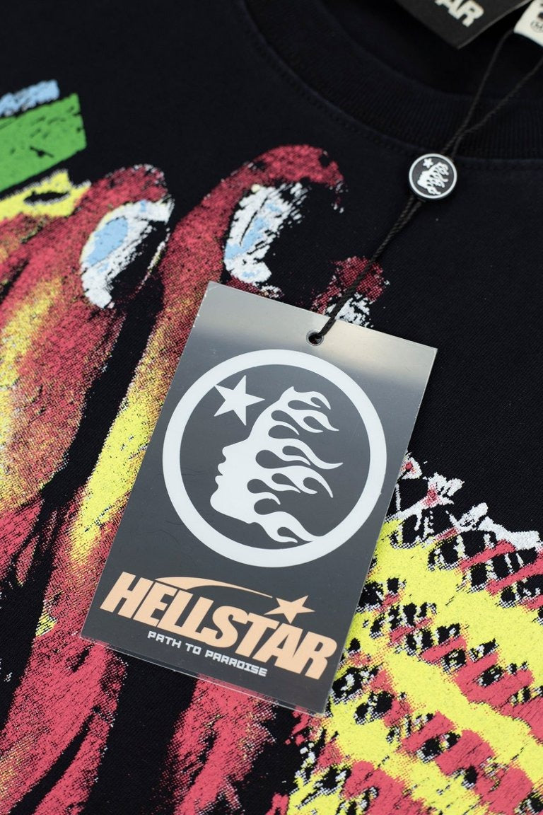 Hellstar Vintage Washed Praying Hands Graphic Tank Top