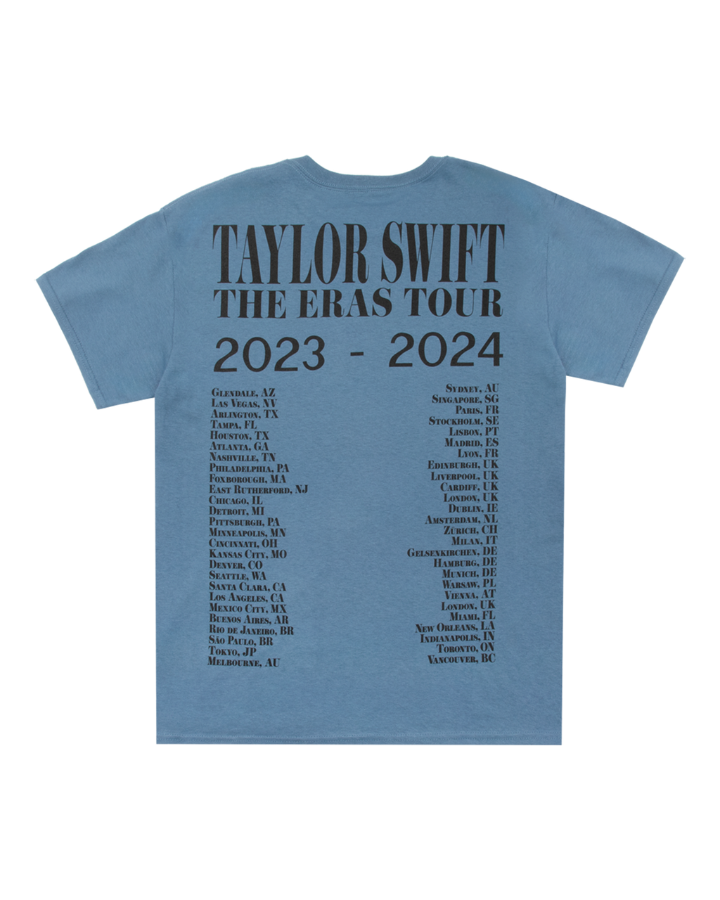 Taylor Swift | The Eras Tour Blue T-Shirt