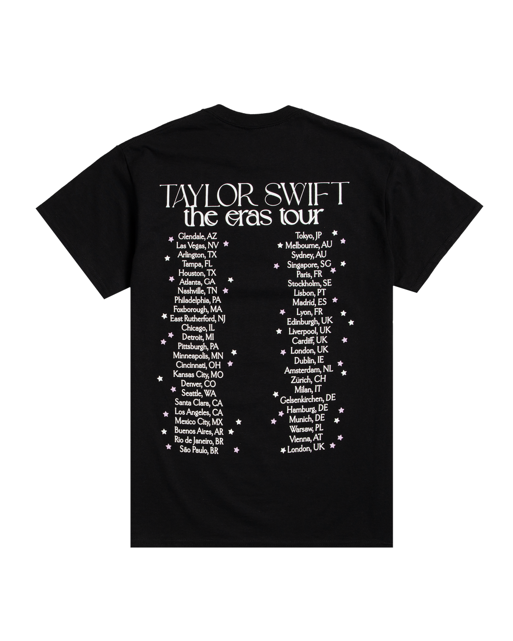 Taylor Swift | The Eras Tour Live Photo Stars T-Shirt