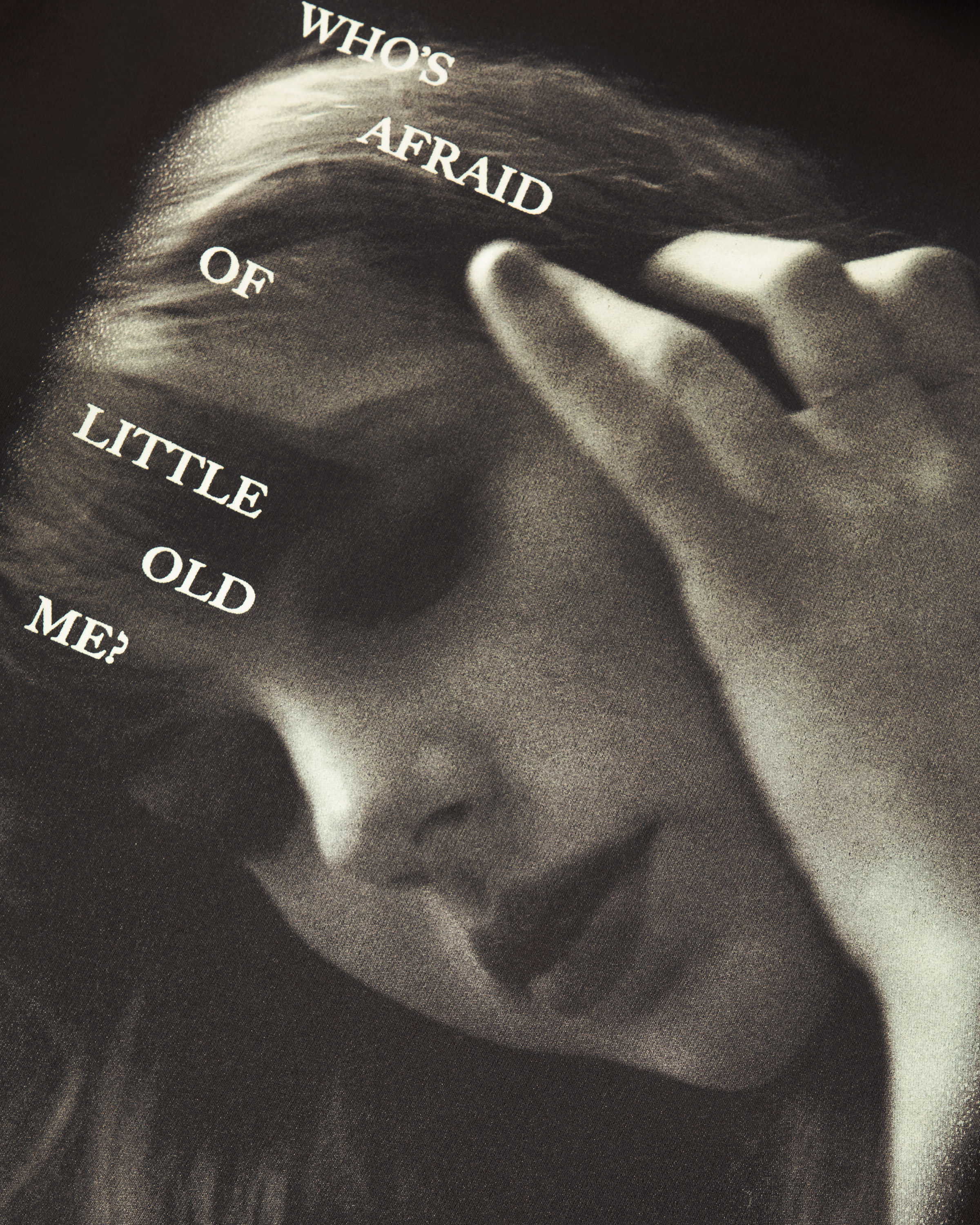 Who's Afraid Of Little Old Me? Dark Brown Hoodie